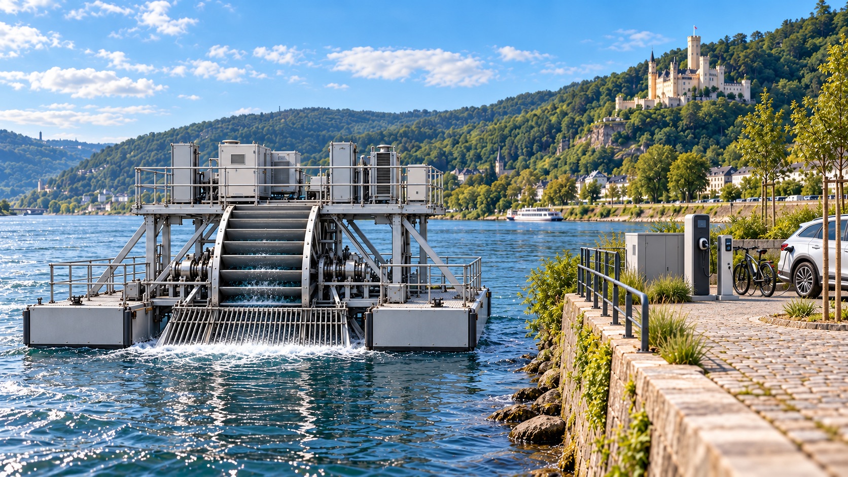 MARC river converter in its river environment